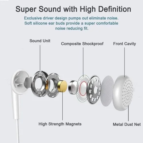 Vista 4 de Auriculares con cable de sonido de alta fidelidad compatibles con Amazon Kindle Fire HDX 8.9 (versión 2013), 7 (versión 2013), HD 7 (versión 2013)