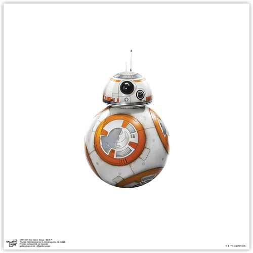 Vista 9 de Trends International Gallery Pops Star Wars: Saga - Póster de pared BB-8, 12 x 12 pulgadas, versión enmarcada en negro