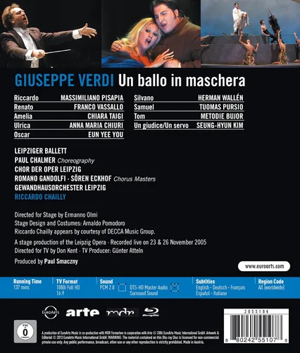 Vista 3 de Verdi Un Ballo In Maschera