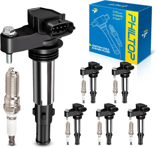 Vista 24 de PHILTOP UC15 Paquetes de Bobina de Encendido Compatibles con Volkswagen 1951-1953 1965 1967-1979 Beetle, 1971-1979 Super Beetle, MG 1962-1974 MGB