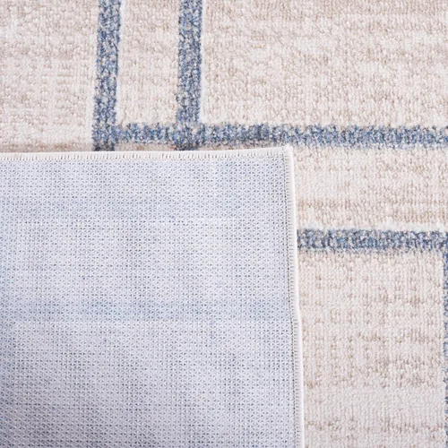 Vista 3 de Safavieh Blair Collection - Alfombra de pasillo, 2 pies 2 pulgadas x 8 pies, beige y gris, no desprende pelusa, lavable a máquina y antideslizante