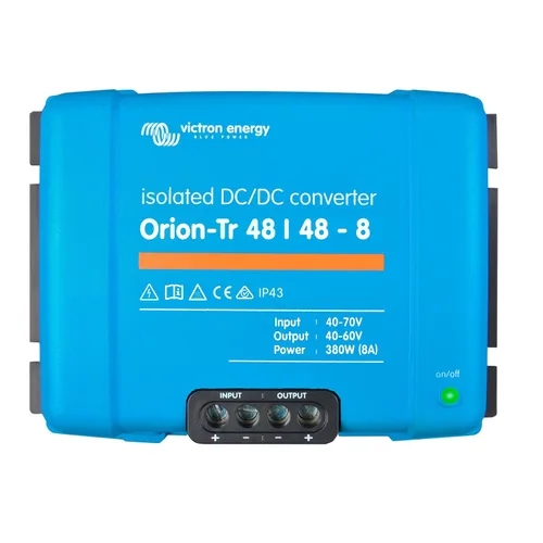 Vista 11 de Victron Energy Orion-Tr Convertidor de CC a CC - 12/12 voltios 9 amperios 110 vatios - Protección IP43 - para sistemas de batería dual - Aislado