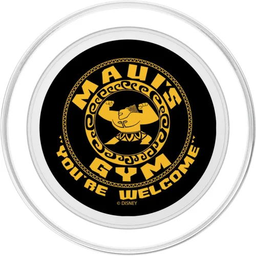 Vista 2 de Disney Moana Maui Gym "You're Welcome" PopSockets MagSafe PopGrip para iPhone