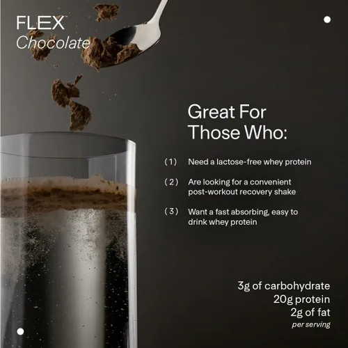 Vista 5 de LTH Aislamiento de proteína de suero Flex – Con la confianza de los miembros de Life Time – para la recuperación después del entrenamiento – Bajo