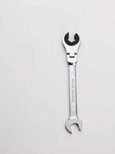 Vista 11 de FLZOSPER Llave de tubo SAE Fix de 1/2 pulgada, llave de engranajes de cabeza flexible, llave combinada de trinquete