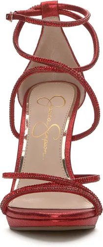 Vista 2 de Jessica Simpson Jaeya - Sandalias de vestir con tiras y tacón para mujer