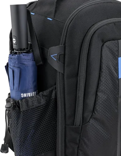 Vista 5 de GAOYAINIG - Mini paraguas pequeño con estuche de diseño ligero y compacto, perfecto para viajes, sombrilla portátil ligera para exteriores