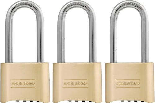 Vista 12 de Master Lock 175D, candado con combinación propia, se puede resetear, 175DLH