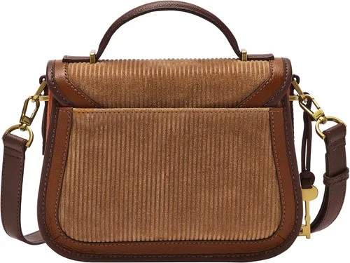 Vista 2 de Fossil Bolso bandolera Heritage de cuero con asa superior para mujer
