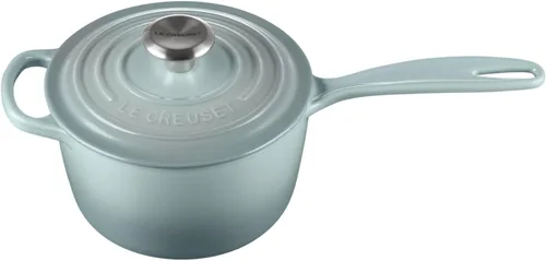 Vista 16 de Le Creuset Cacerola Signature de hierro fundido esmaltado, 1.75 cuartos de galón., Artichaut