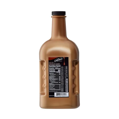 Vista 2 de DaVinci Gourmet - Salsa de chocolate sin azúcar, 64 onzas