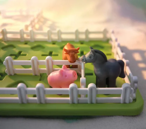 Vista 6 de SmartGames Smart Farmer - Rompecabezas de lógica STEM Barnyard