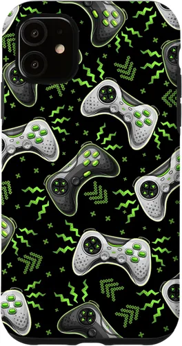 Vista 8 de Impresionante Retro Video Game Controller Gamer Boys Gaming Gift Case para iPhone 17