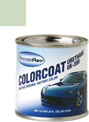 Vista 329 de Aerosol para pintura de retoque automotriz Dodge Stratus - Capa transparente metálica de acero plateado A4/DA4 - Paquete todo incluido