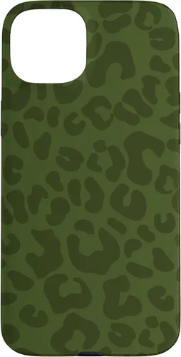 Vista 9 de Olive Military Green Cheetah Leopard Print Animal Skin Case for iPhone 17