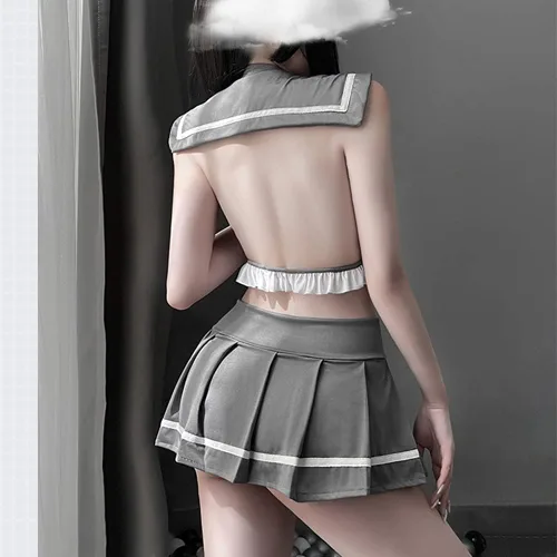Vista 6 de SFBBCLOZ Schoolgirl Lingerie for Women Schoolgirl Outfit Lingerie Cosplay Lingerie Set Costumes for Women Naughty