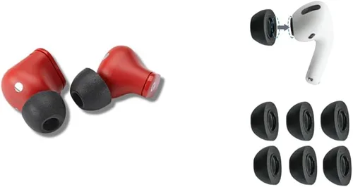 Vista 10 de Comply Almohadillas de repuesto de espuma viscoelástica, color negro, pequeño (3 pares)