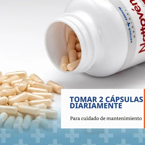 Vista 6 de Arthur Andrew Medical, Nattovena, suplemento puro de nattokinase, doble fuerza de 4,000 FU por cápsula, 180 Nattoquinasa pura, doble fuerza, 4,000