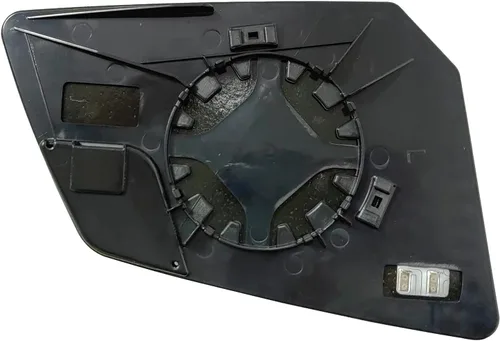 Vista 3 de Espejo calefactable izquierdo del lado del conductor con placa de respaldo compatible con GMC Acadia Chevrolet Traverse Saturn Outlook sustituye a