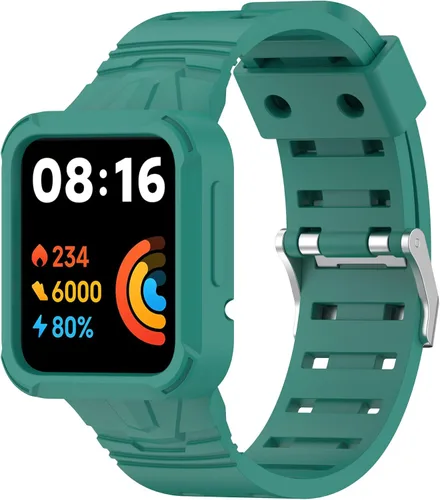 Vista 7 de Senter Correa de repuesto de goma para reloj Redmi 2 lite/MI Watch Lite 2/MI Watch Lite/Redmi 2/Redmi Smart Watch, funda protectora resistente