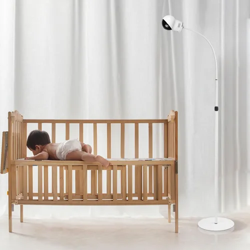 Vista 2 de HOLACA Soporte de piso de 36 pulgadas o 70 pulgadas para Eufy SpaceView, Spaceview S/Pro, Care Baby Monitor 2 y Eufy 720P Video Baby Monitor, Indoor