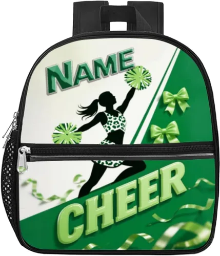 Vista 19 de Mochila transparente personalizada para niñas, mochila escolar de porristas de 12 x 6 x 12 pulgadas para mujeres, niños, adolescentes