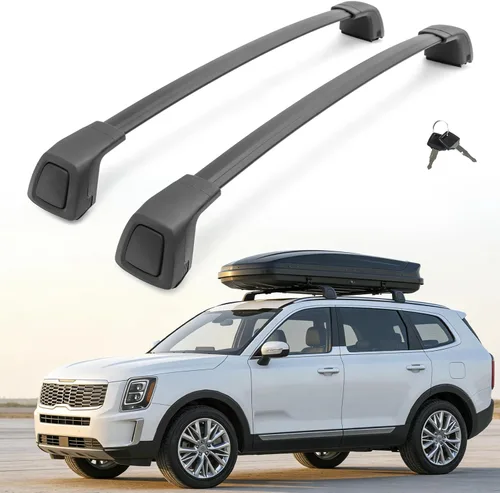 Vista 14 de Barras Transversales de Techo Actualizadas Compatibles con Volvo XC40 2018-2025, Barras Cruzadas Cerrables para Equipaje, Accesorios para Carga