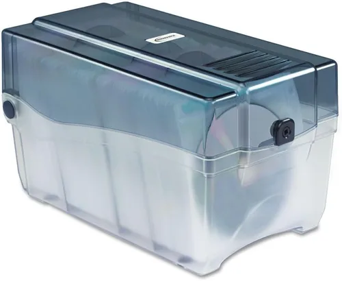 Vista 6 de Innovera 39502 Caja de almacenamiento de CD/DVD, capacidad para 150 discos