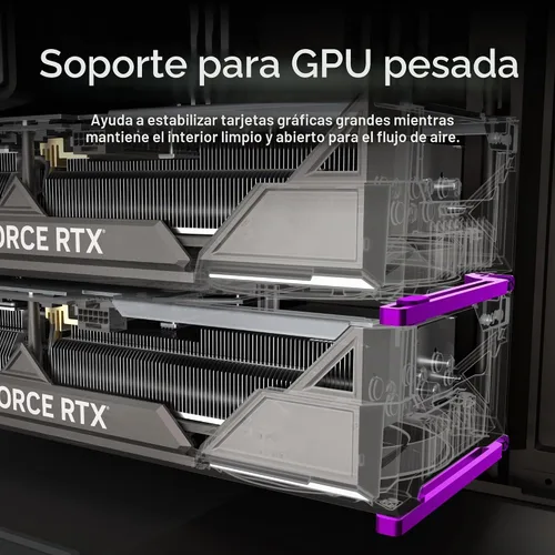 Vista 7 de Cooler Master HAF II 500 ATX PC Case, High Airflow Dual 220mm + 180mm Fans