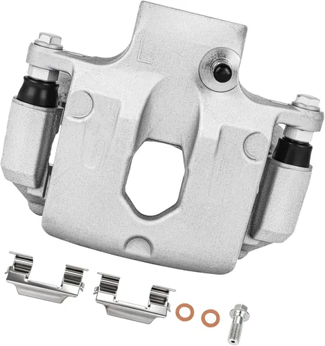 Vista 22 de cciyu Conjunto de pinza de freno trasera izquierda 18B4644A con soporte para Buick Rendezvous, para Chevy Venture, para Oldsmobile Silhouette