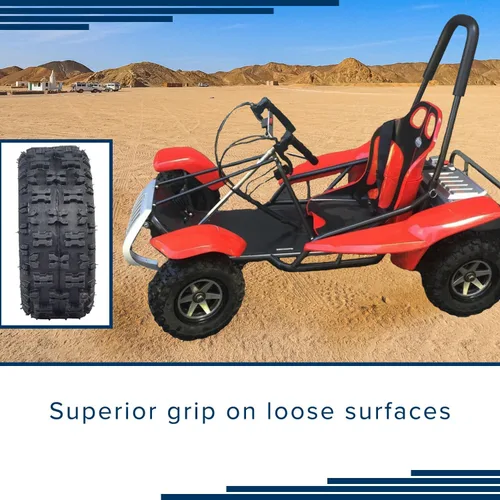 Vista 5 de AlveyTech Neumático para ATV, Go Kart y Dune Buggy de 13x5.00-6 con banda de rodadura Q129 (1)