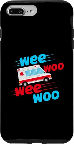 Vista 12 de Funda EMT para iPhone 13 Pro Max Wee Woo Wee Woo Ambulancia Técnico Paramédico