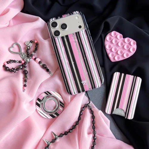 Vista 878 de VELVET CAVIAR Funda para iPhone 15, compatible con MagSafe, probada contra caídas de 10 pies, fundas protectoras de diseño, leopardo color rosa