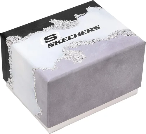 Vista 4 de Skechers Reloj de cuarzo para mujer y pulsera apilable