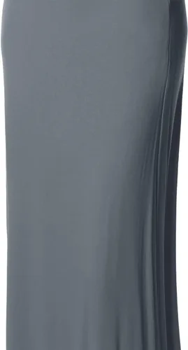 Vista 4 de Falda larga con estilo y dobladillo plegable para mujer