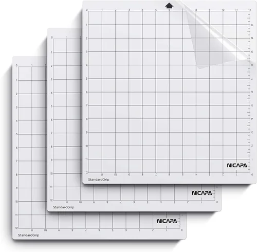 Vista 11 de LightGrip - Alfombrilla de corte para Silhouette Cameo 3/2/1 (12 x 24 pulgadas, 3 alfombrillas), accesorios de repuesto para Silhouette Cameo