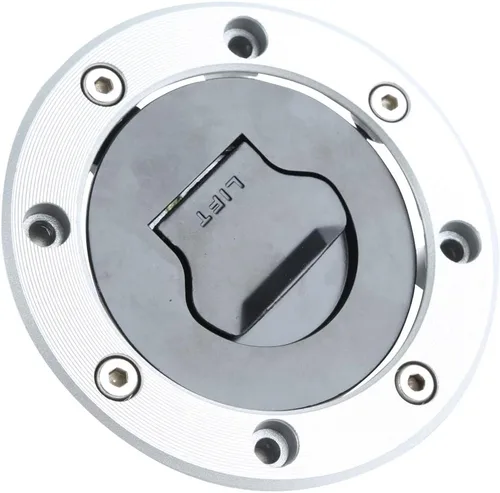 Vista 3 de SLMOTO Llaves de tapa de gasolina para depósito de combustible para Suzuki GSXR 600 1997-2003 GSX-R 750 2001-2003 TL1000S 1997-2001 Negro