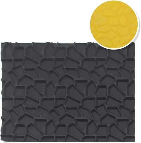 Vista 2 de Forma irregular textura 3D silicona pastel hornear Mat postre Bakeware silicona pastel hornear molde