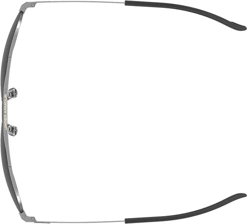Vista 5 de Under Armour Gafas de sol UA Instinct Pilot para adultos, Rutenio Oscuro/Gris Polarizado