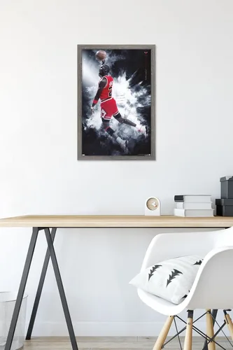 Vista 6 de Trends International Michael Jordan - Póster de pared Burst