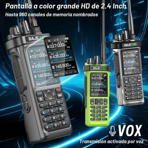 Vista 6 de Radio de Jamón PDA Cb Radio10W APRS GPS de onda corta de largo alcance SW