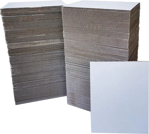 Vista 11 de ANSSDO - Paquete de 200 hojas de cartón para tarjetas intercambiables, protectores de envío Escudos de envío de tarjetas de cartón corrugado