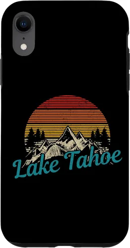 Vista 25 de Lake Tahoe California USA Vintage Souvenir Case for iPhone 16