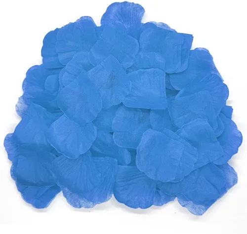 Vista 17 de JHFGJGH 500 Piezas Pétalos de Rosa Negros Exquisitos, Pétalos de Rosa de Seda de Imitación, Pétalos de Flores Artificiales para Noches Románticas