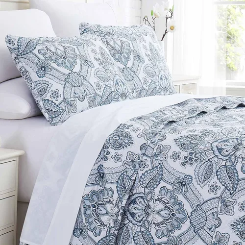 Vista 14 de Southshore Fine Living, Inc. Juego de ropa de cama con edredón extragrande, juego de edredón de 2 piezas Twin XL con funda de almohada a juego 04