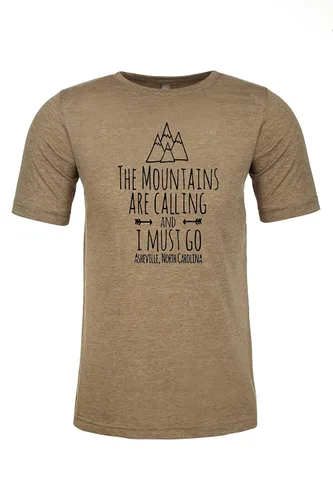 Vista 29 de I'd Hike That, Graphic Men's Tee, Funny T Shirt, Shirts with Sayings, Stonewash Blue or Sage (XL, Stonewash Blue)