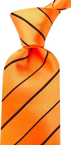 Vista 55 de Scott Allan - Corbatas de rayas para hombre - Corbata tejida para hombre