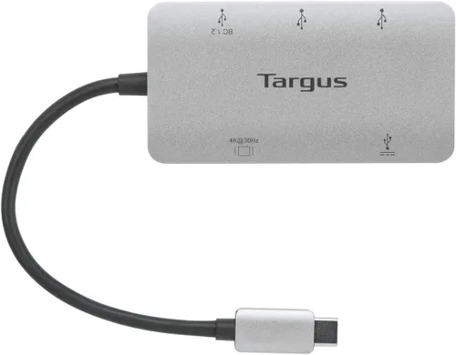 Vista 15 de Targus Concentrador USB 2.0 de 4 puertos, color negro, compatible con PC y Mac, elegante y apto para viajes (ACH114US)