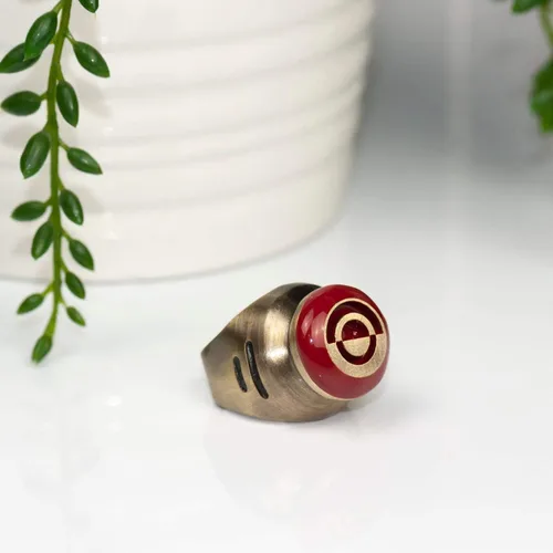 Vista 4 de Star Wars Crimson Dawn - Anillo de sello réplica de metal sólido y esmalte Metal