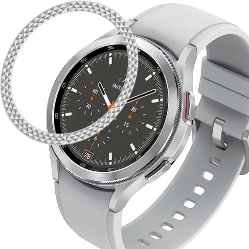 Vista 12 de DEALELE Funda de bisel compatible con Samsung Galaxy Watch 4 Classic de 1.654 pulgadas/Galaxy Watch 1.654 pulgadas/Gear Sport, anillo de bisel de 1#